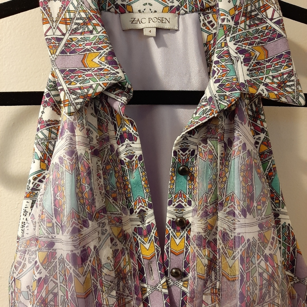 Zac Posen Silk Dress